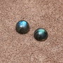 Set 2 buc labradorite  - 9 mm - L9P2