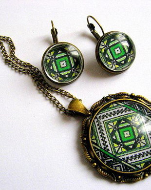 Set bijuterii model traditional 28194