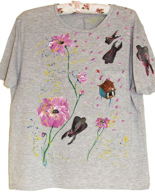 Tricou pictat