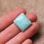 Cabochon Amazonit pernuta