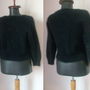 PULOVER ANGORA NEGRU
