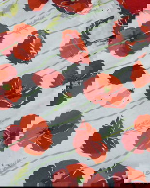 Perdele cu maci Ikea