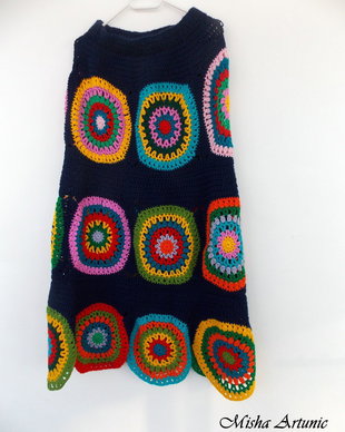 vandut Fusta crosetata hippie