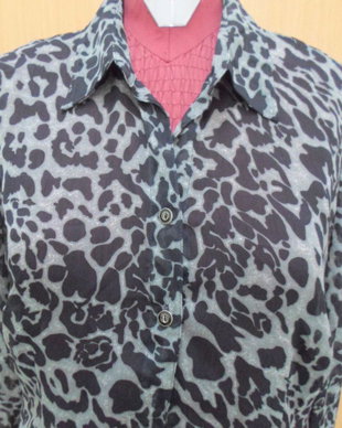 bluza voal,animal print