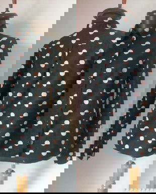 H&M BLUZA BUMBAC DOTS