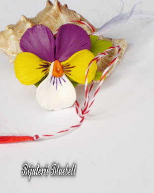 Panseluta -  brosa/martisor