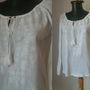 BLUZA TIP IE PANZA TOPITA BRODATA