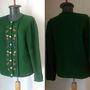 Cardigan bavarez broderie manuala