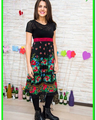 rochie neagra gypsy