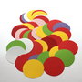 Set de 40 buline colorate
