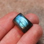 Cabochon Labradorit  spectrolit  - rectangular