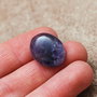 Cabochon ametist - ovaloid