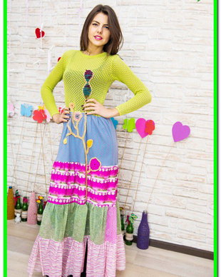 rochie chic, trendy , colorata