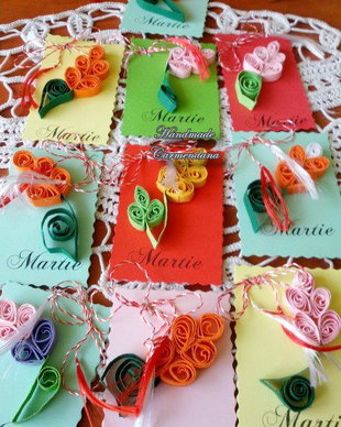Martisoare quilling