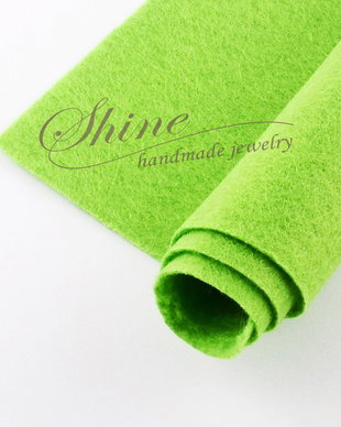 Fetru verde fistic, 30x30cm