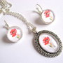 Set bijuterii cu maci 28327