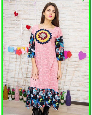 rochie chic  , trendy , colorata