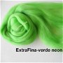lana extrafina -verde neon-50g