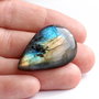 Cabochon Labradorit  lacrima spectrolit