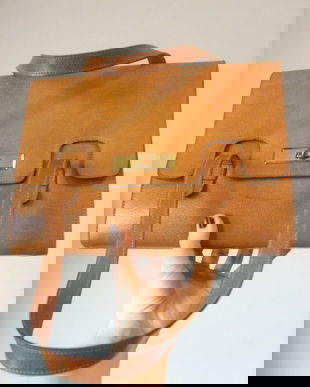 GEANTA VINTAGE PIELE MARON