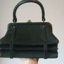 GEANTA VINTAGE PIELE NEAGRA