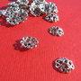 Capac argintiu satinat aprox 3x8 mm