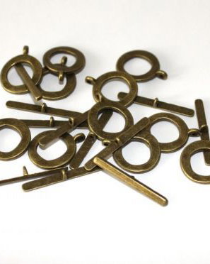 Incuietoare toggle bronz