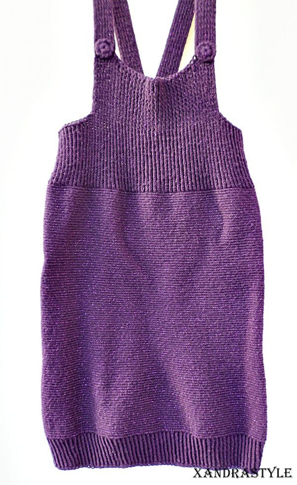 Sarafan tricotat/crosetat mov