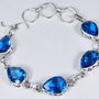 Bratara quartz  blue topaz1(rezervata Danadanina)