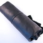 9468 - Piele naturala, vopsita, bucati, negru, 1,5mm