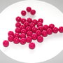 Margele acrilice roz fuchia 8 mm