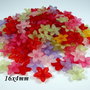 9354 - (MIX 160b) Floricele acrilice, multicolore, 16x4mm