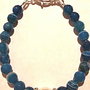 Bratara agate fatetate si perla tip Mallorca