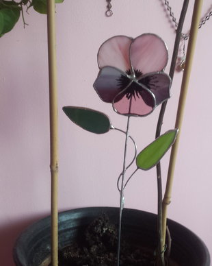 Decoratiune panseluta vitraliu