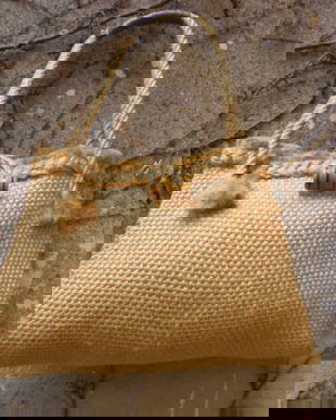 Geanta iuta-artizanal