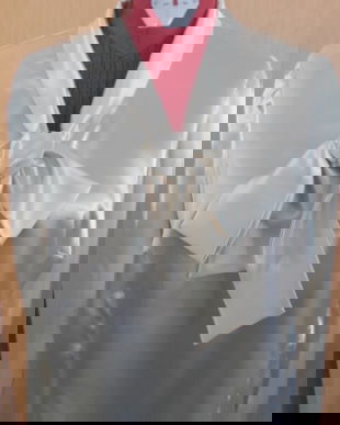 bluza din satin cu lavaliera