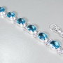 Bratara quartz  blue topaz2