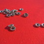 Distantier argintiu model saiba aprox 2x5 mm