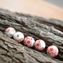 Ceramica cu imprimeu floral , 12mm GSLAK 301