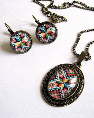 Set bijuterii model traditional 28427