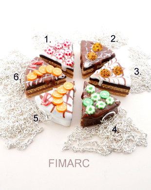 ''Felii de tort'' - coliere
