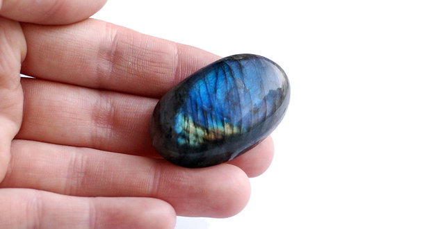 Cabochon Labradorit  Albastru - spectrolit - 70 carate - premium  - ES04