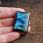 Cabochon Labradorit  flashy - spectrolit - 65 carate - premium - ES-10