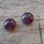 Cabochon ametist 12mm (2 buc)