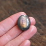 Cabochon Labradorit Oval  -  Roz - Aramiu  - PL006