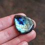 Cabochon Labradorit  lacrima spectrolit - PL009