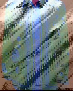 bluza satin cu esarfa