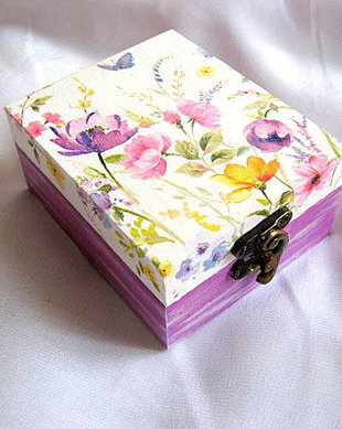 Cutie lemn decorata 20932