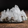 Specimen - Cluster Quartz & calcopirit - de la Herja