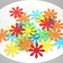 100 floricele  - culori asortate